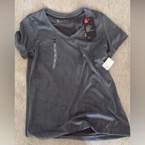 Under Armour Women's Charcoal Short Sleeve Tee